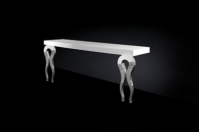 CONSOLE SILHOUETTE (2 LEGS) стол, VGnewtrend 7511592