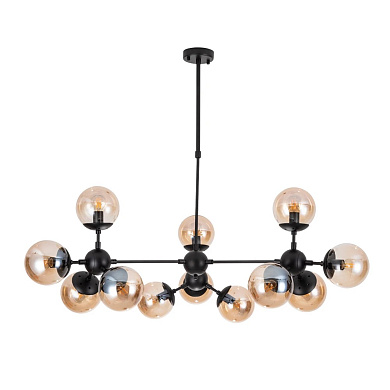 A1664SP-12BK Arte Lamp 1664 люстра на штанге E14 12х40W