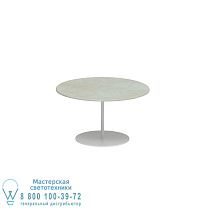 СТОЛИК BUTLER Ø60CM H35CM БЕЛЫЙ ЛАВАСТОН НЕФРИТ Royal Botania