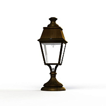 Avenue 4 N° 6; Clear PMMA E27 105W; Gold patina
