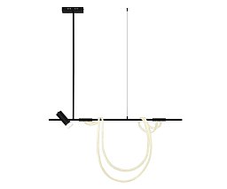Подвесной светильник Kink Light Кайли черный 08039K-120A,19
