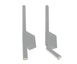Настенный светильник Kink Light Прани белый 08079,01