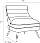 DS8002 Dune Chair - Muslin Arteriors муслиновое кресло