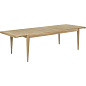 10058061 GUBI S-Table Обеденный стол раздвижной 95x220 см, дуб — фото 3