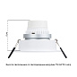 A2161PL-1WH Arte Lamp Alkes точечный встраиваемый светильник GU10 1х50W — фото 3