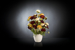 TULIPIER BABILON RANUNCOLO SMALL среднее цветочное украшение, VGnewtrend