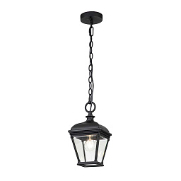BAYVIEW-8M-BK Elstead Bayview уличный подвесной светильник фонарь на цепи с компактным классическим корпусом