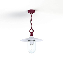 Montana N° 1; Clear glass E27 105W; Wine red