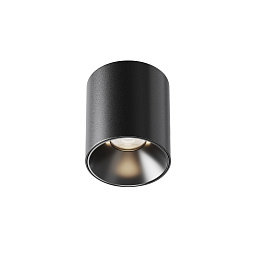 C064CL-5W4K-RD-B Maytoni Alfa потолочный светильник цилиндрический черного цвета