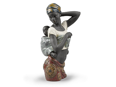 AFRICAN BOND MOTHER Предмет декора из керамогранита Lladro PID554520