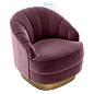 111862 Chair Hadley cameron purple Eichholtz