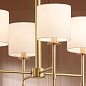 Ali 20" 4 Light Chandelier Brushed Natural Brass люстра 52504BNB Kichler — фото 1