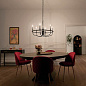 Capitol Hill 22" 6 Light Chandelier Black люстра 52304BK Kichler — фото 1