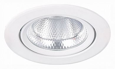 встраиваемый потолочный спот с глубоким отражателем и мягким рассеиванием света