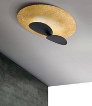 LAMPADA SOFFITTO 20W+20W 3000K POLVERE ARGENTO-FERRO SPAZZOO