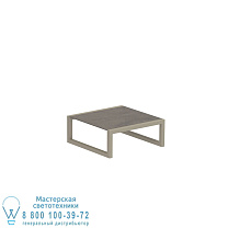 NINIX НИЗКИЙ СТОЛ 90X90CM РАМА ПЕСОК И КЕРАМИКА TERRA MARRONE Royal Botania