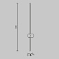 MOD237WL-L11BS3K Maytoni Light stick Настенный светильник 10W 750лм Латунь — фото 8