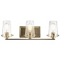 Alton 3 Light Vanity Light Champagne Bronze настенный светильник 45297CPZ Kichler