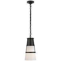 Robinson Medium Pendant бронза с белым стеклом