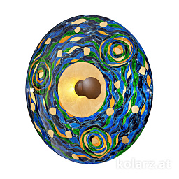 Kolarz Luna 0415.61XXL.V1.Co.BG настенный светильник кортеновская сталь ø89cm 1 лампа e27