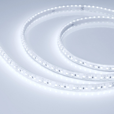 029595(3) Arlight Лента герметичная RTW-PU-A120-10.5mm 12V Cool 8K (16.8 W/m, IP68, Wire 2m, 5m)