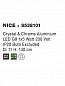 8538101 NICE Novaluce светильник LED G9 1x5Вт IP20