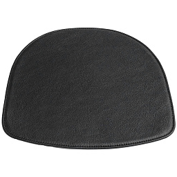 AB566-B315-AF28-02BC Hay About a Chair подушка для сиденья стула кожаная чёрная с анатомической формой