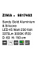 9817462 ZINIA Novaluce светильник LED 45Вт 230В 3375Lm 3000K IP20