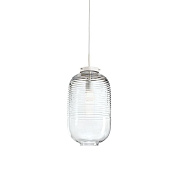 LANTERN - suspension/clear white