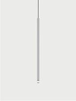 A-TUBE NANO PENDANT MEDIUM 60CM BLACK CABLE CHROME 2700K (35