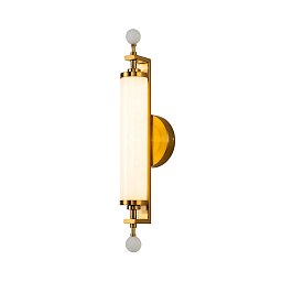 Бра Favourite Plunger 3011-2W — латунное бра с двумя цилиндрами под мрамор 500 мм
