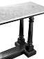 109409 Console Table Walford waxed black finish таблица Eichholtz