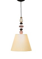 Подвесной светильник Firefly Lladro, розовый с золотом