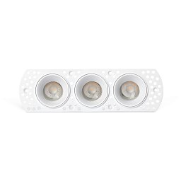 Встраиваемый поворотный светильник Faro Barcelona Flic 3L без рамки, 3×GU10 MR11