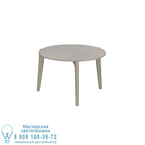 СТОЛИК TEA TIME Ø 60CM H40 SAND CERAMIC CEMENTO LUMINOSO Royal Botania