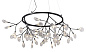Светильник подвесной Crystal Lux EVITA SP45 D BLACK/TRANSPARENT — фото 1