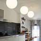 12137 Linea Light Oh! P LED IN SP L люстра со сферическим диффузором белый — фото 2