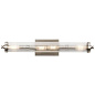 Azores 24.75" 4 Light Linear Vanity Light Classic Pewter настенный светильник 45649CLP Kichler — фото 2