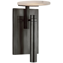 Melange Floating Disc Sconce бронза с алебастром