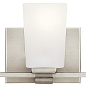 Roehm 3 Light Vanity Light Brushed Nickel настенный светильник 55017NI Kichler — фото 3