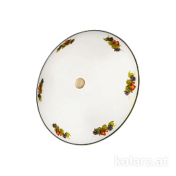 731.13LED.4.113 Kolarz Nonna потолочный светильник с круглым плафоном в латунном корпусе