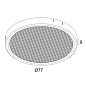 28500 0150 Delta Light ACCESSORIES РАЗМЯГЧАЮЩИЕ ЛИНЗЫ ЭНТЕРО Л — фото 1