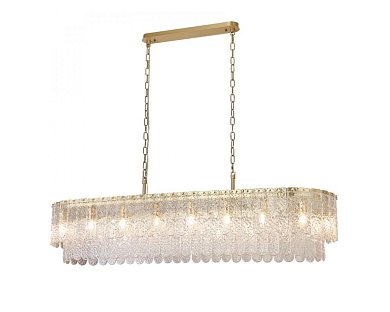 Люстра Newport Daisy 8370/140 C oval brass