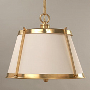 CL0286.BR.ES Belluno Hanging Shade Frame, Brass, 2 Lights, Small