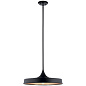 Elias 9.75" 1 Light Convertible Pendant Black подвесной светильник 52096BK Kichler — фото 1