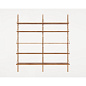 8053 Shelf Library Frama Книжный стеллаж двойной дубовый 185.2x80 — фото 1