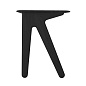 Slab Individual Desk Black Oak Tom Dixon, стол — фото 1
