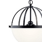 Edmar 3 Light Pendant Black подвесной светильник 52135BK Kichler — фото 2