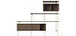Rod shelf combination 07 Bolia книжный шкаф — фото 3