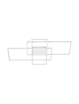 Dimmable by Remote Control Sandy White Aluminium & Acrylic LED 58 Watt 220-240 Volt 3455Lm IP20 2700-3500-5000K CCT by Remote Control L: 100 W: 50.7 H: 8.5 cm
